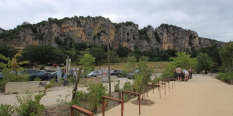 10. Méandre amont - Falaise Pont d'Arc